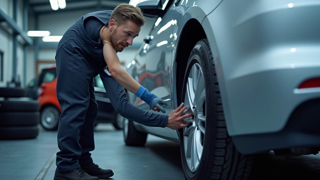 Winter tire installation