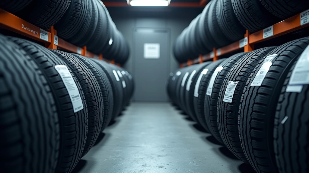 Winter tire storage and preparation